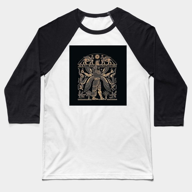 ASSYRIAN Baseball T-Shirt by doniainart